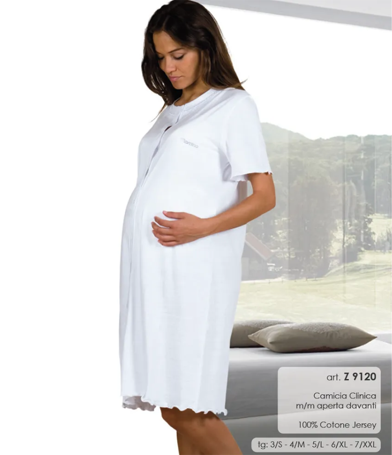 Maternity clinical shirt Z9120 Mamina