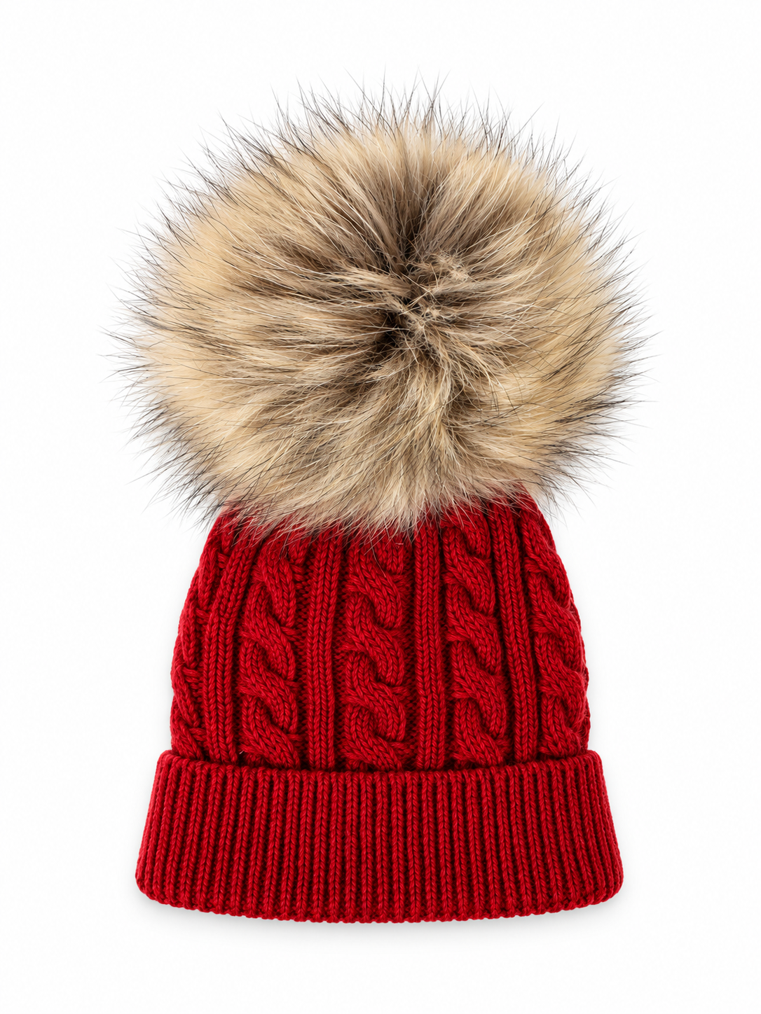 Cappello in lana merino e cashmere con ponpon Klaiadì KD472