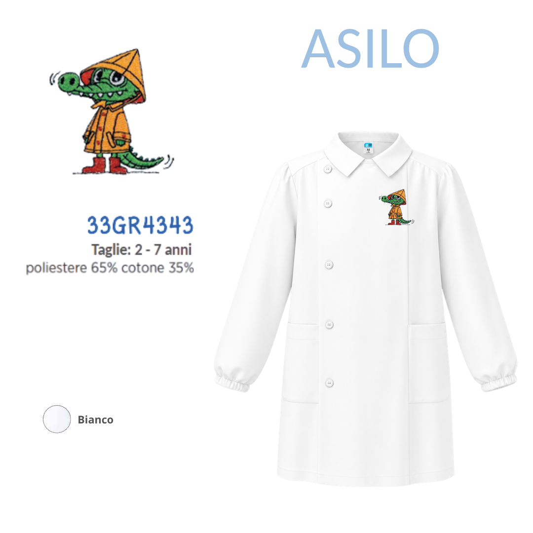 Grembiule Asilo Maschio Siggi 33Gr4343 Bnc