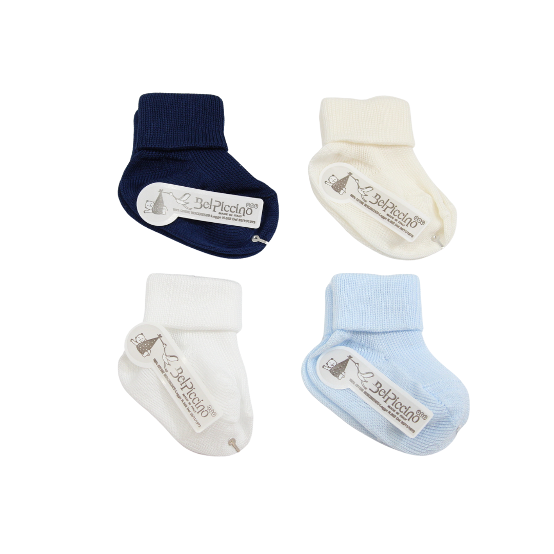 Baby boy and baby girl birth sock 4100T Bel Piccino
