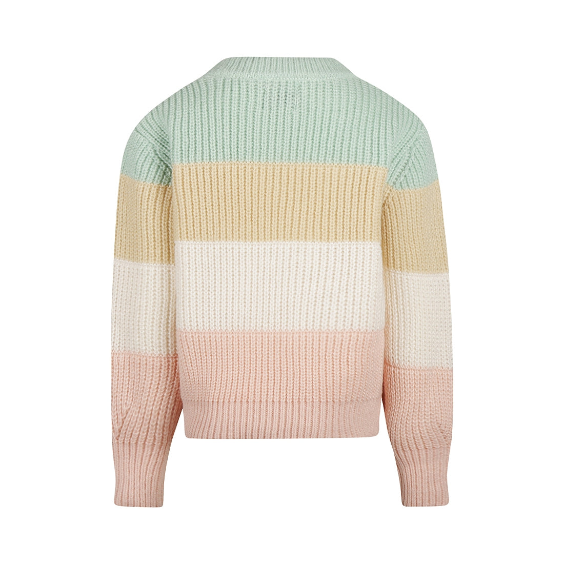 Pullover in lana merino biologica per bambina e ragazza No Way Monday O56077