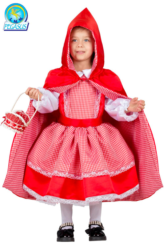Costume Di Carnevale Baby Da Cappuccetto Rosso Delle Fiabe