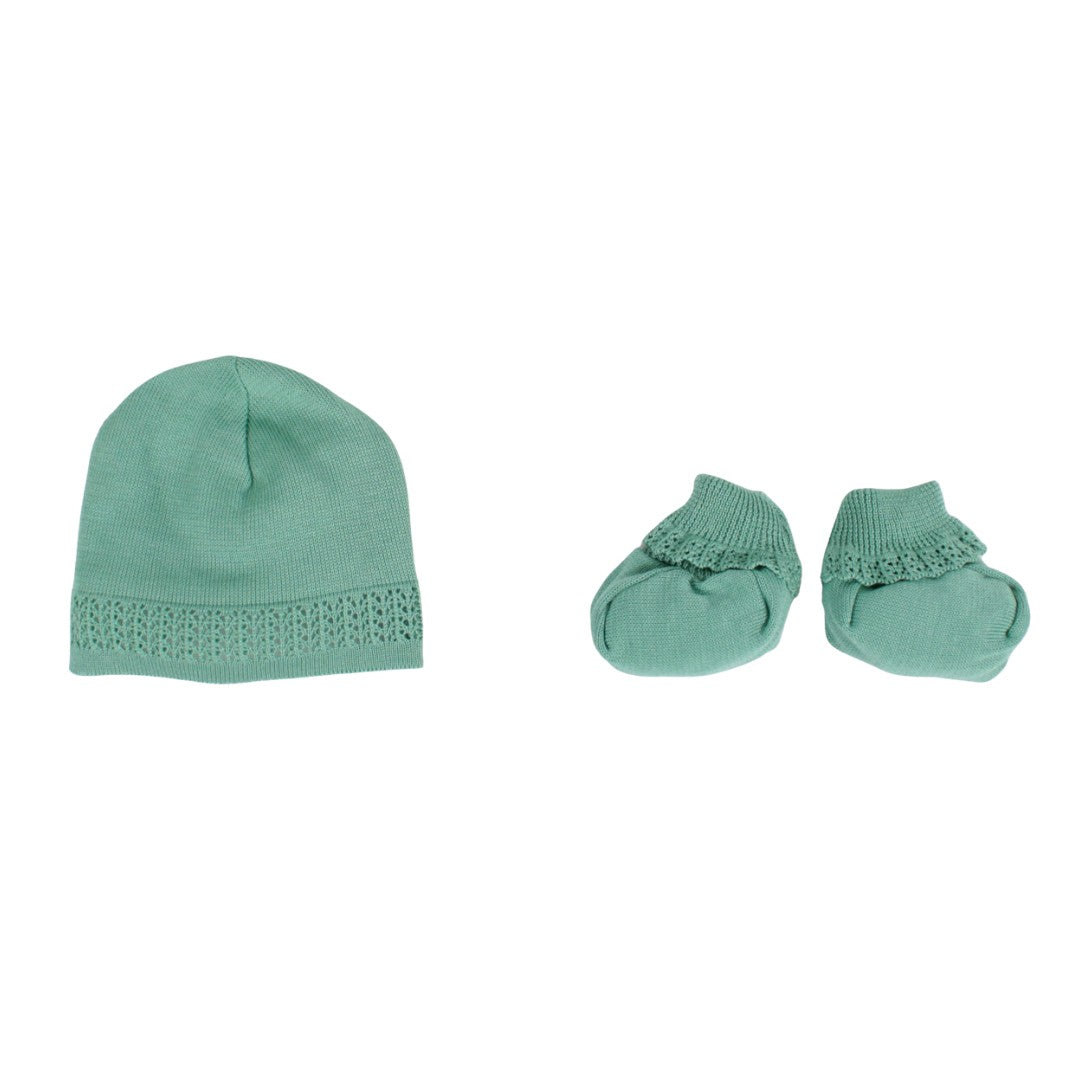 Set corredino per neonata cappello e scarpine Klaiadì K186SC