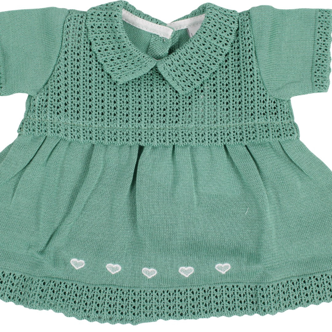 Completo in cotone corredino per neonata Klaiadì K186C2