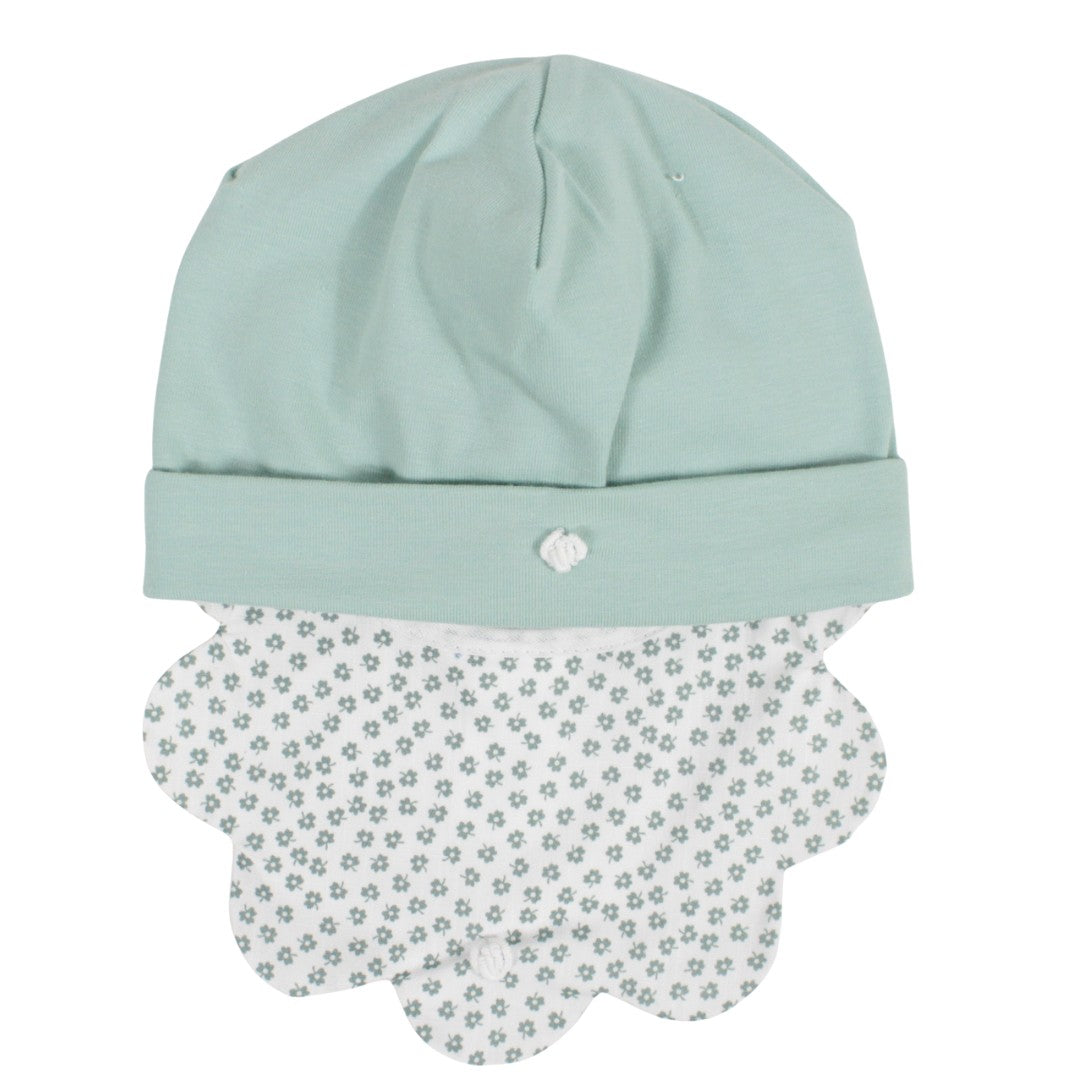 Set coordinato cappello e bavetta corredino Klaiadì K191BC