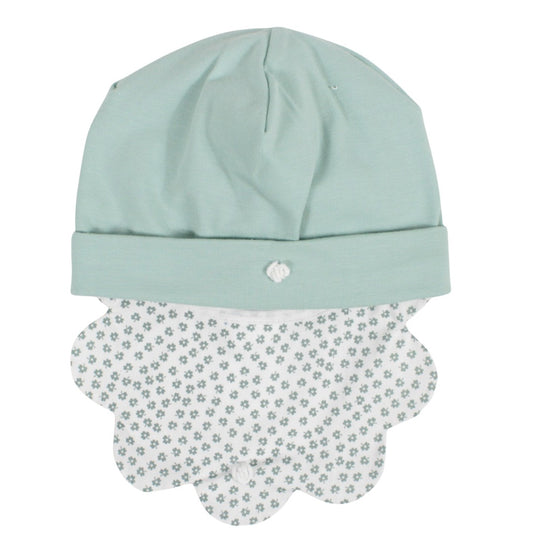 Set coordinato cappello e bavetta corredino Klaiadì K191BC