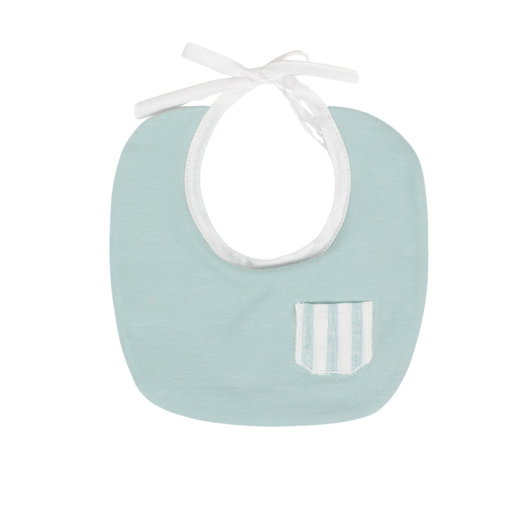 Set coordinato bavetta e cappello corredino neonato Klaiadì K192BC