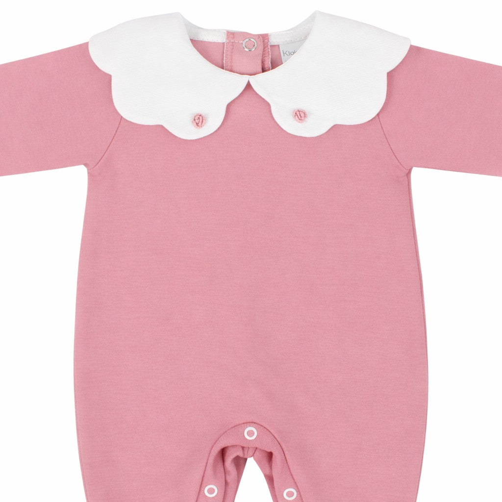 Tutina corredino in cotone per neonata Klaiadì K195TJ