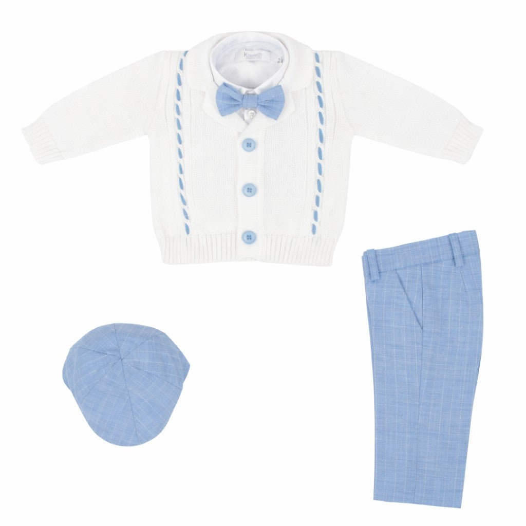 Completo Battesimale in cotone Klaiadi KD2669