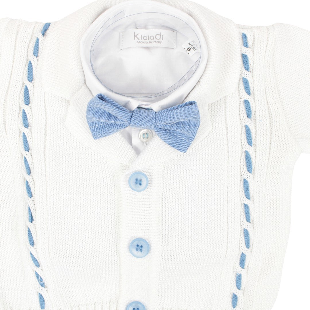Completo Battesimale in cotone Klaiadi KD2669