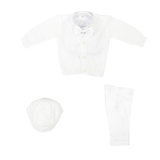 Completo Battesimale in cotone Klaiadi KD2616N