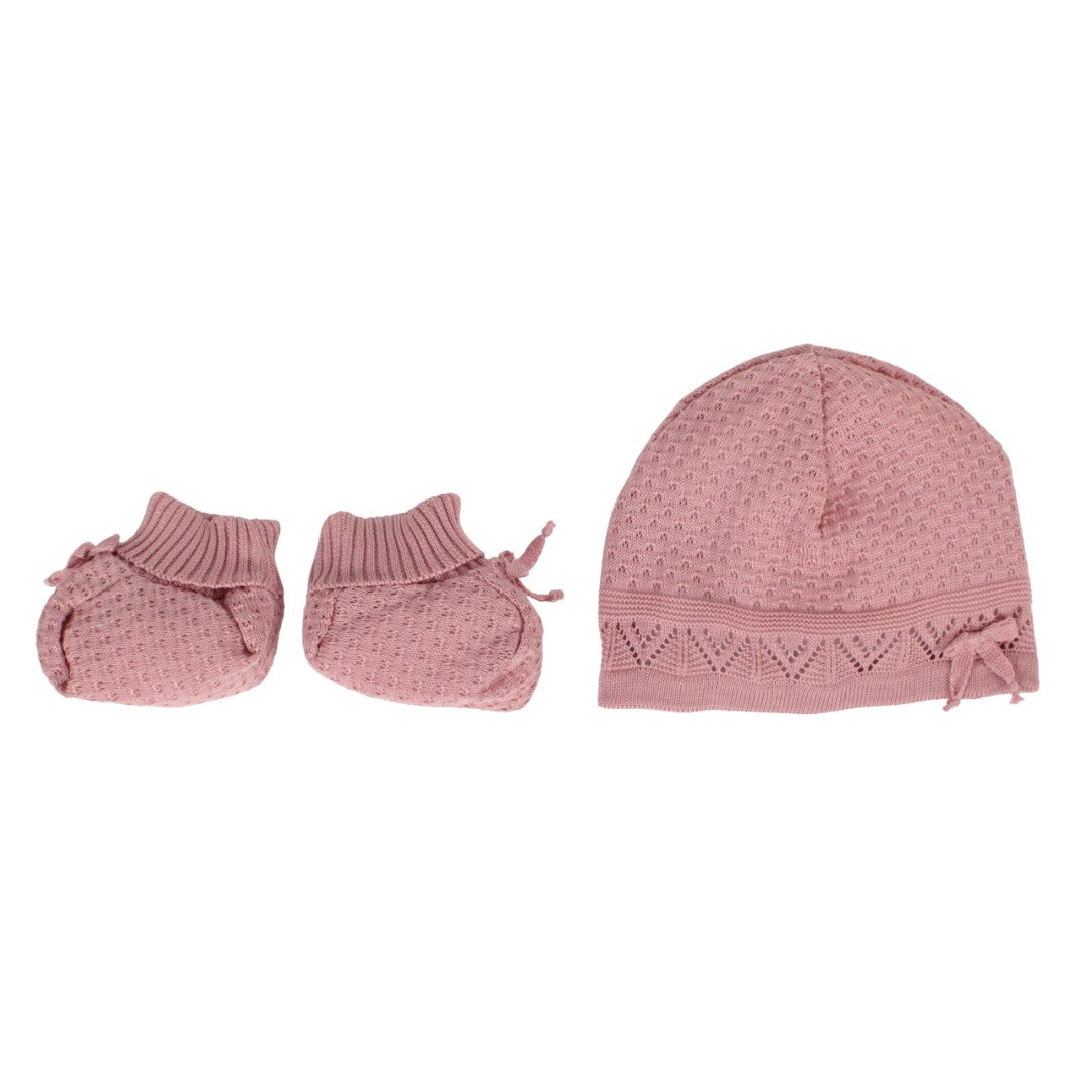 Set corredino per neonata cappelli e scarpine Klaiadì K185SC