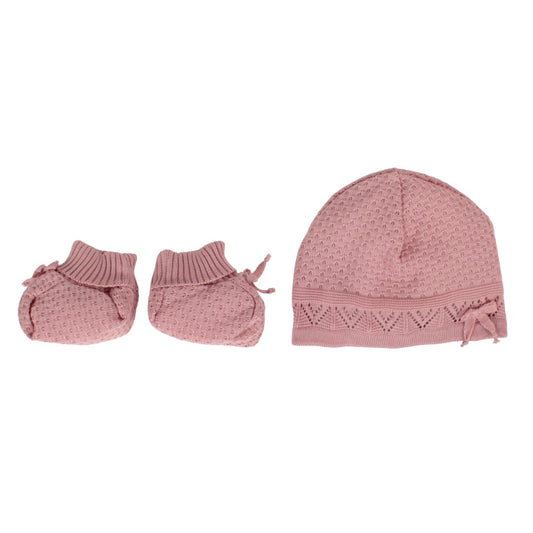 Set corredino per neonata cappelli e scarpine Klaiadì K185SC