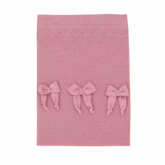 Coperta corredino per neonata in filo di cotone Klaiadì K185KF