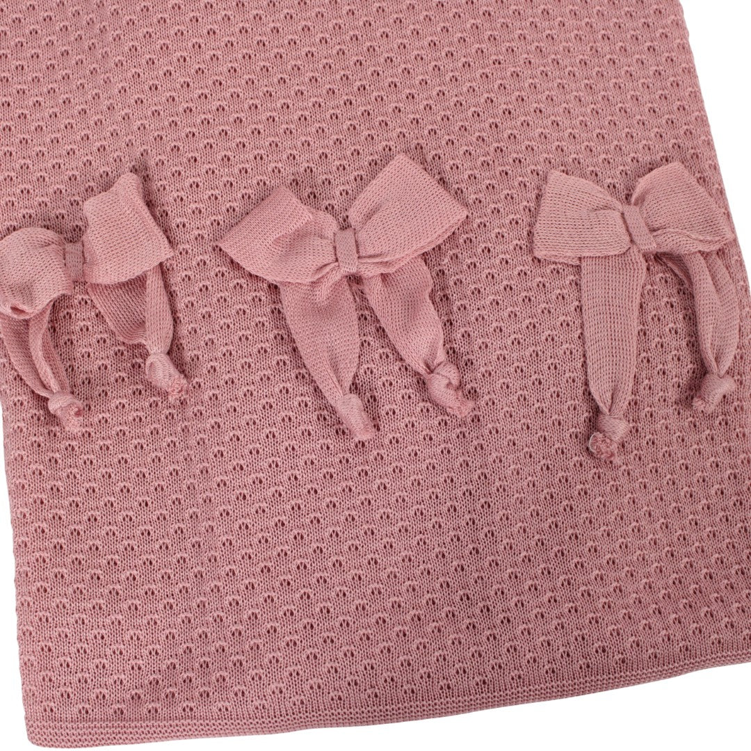 Coperta corredino per neonata in filo di cotone Klaiadì K185KF