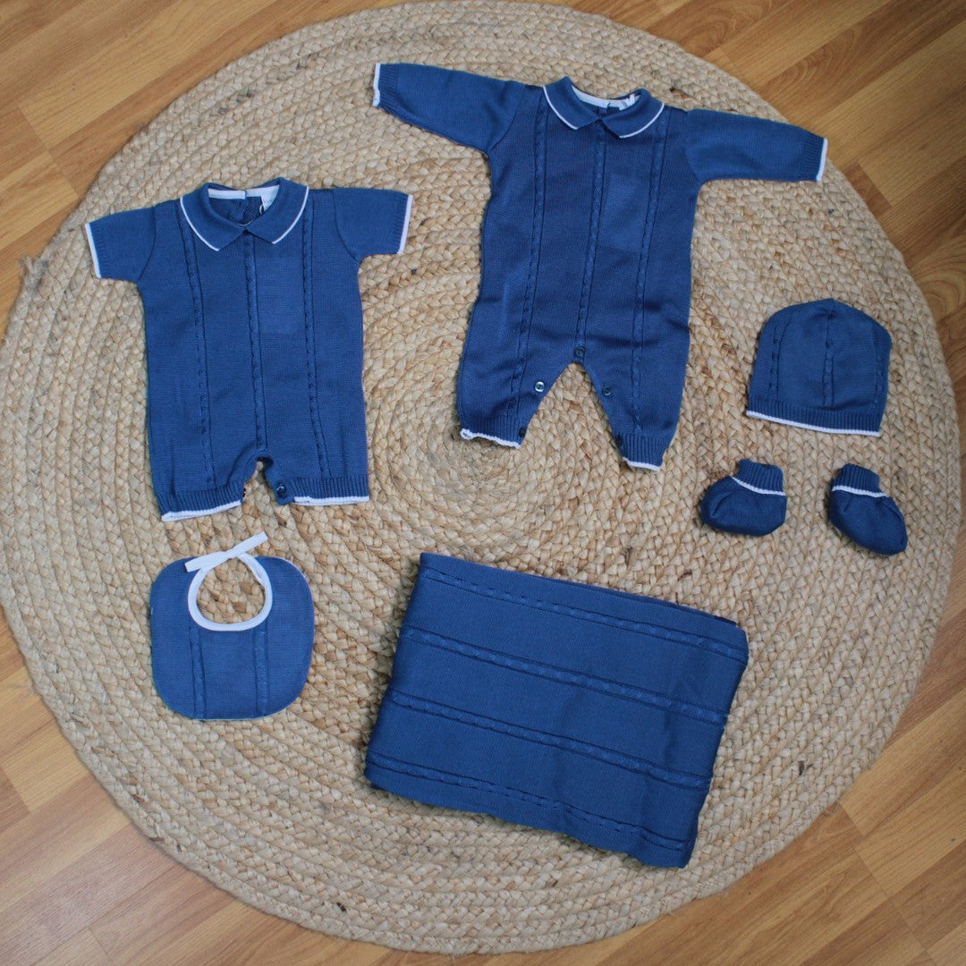 Set corredino per neonato in filo di cotone Klaiadì K188SC