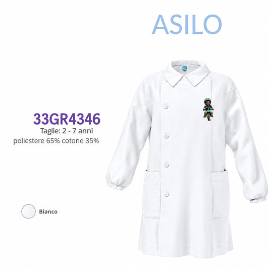 Grembiule Asilo Maschio Siggi 33Gr4346 Bnc