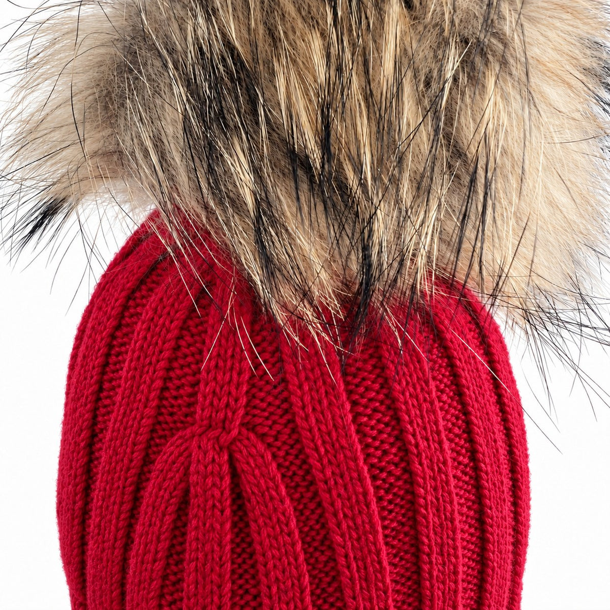 Cappello in lana merino e cashmere con ponpon Klaiadì KD470