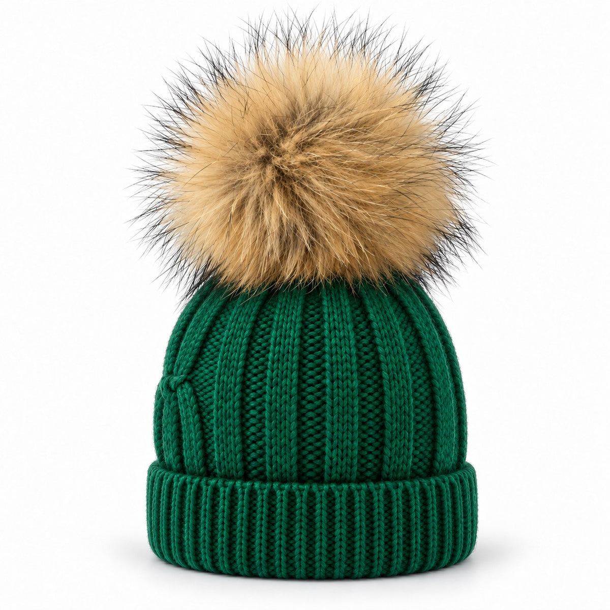 Cappello in lana merino e cashmere con ponpon Klaiadì KD470