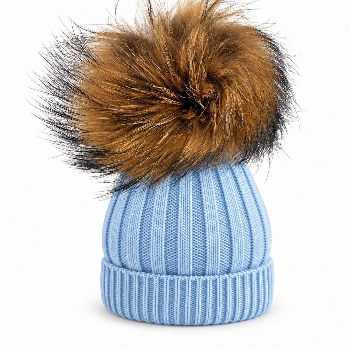 Cappello in lana merino e cashmere con ponpon Klaiadì KD470