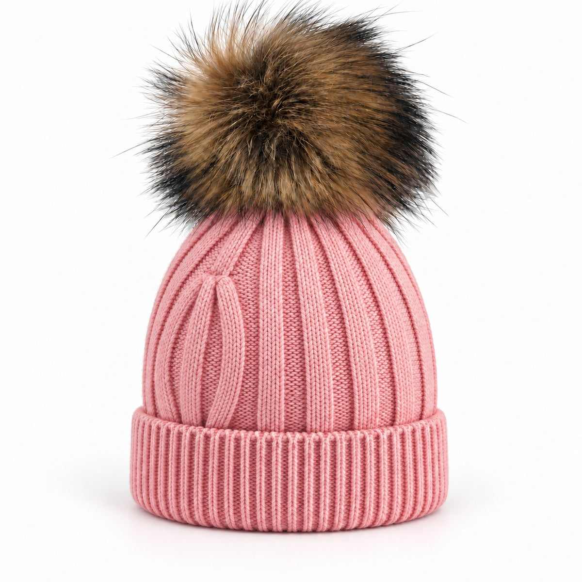 Cappello in lana merino e cashmere con ponpon Klaiadì KD470