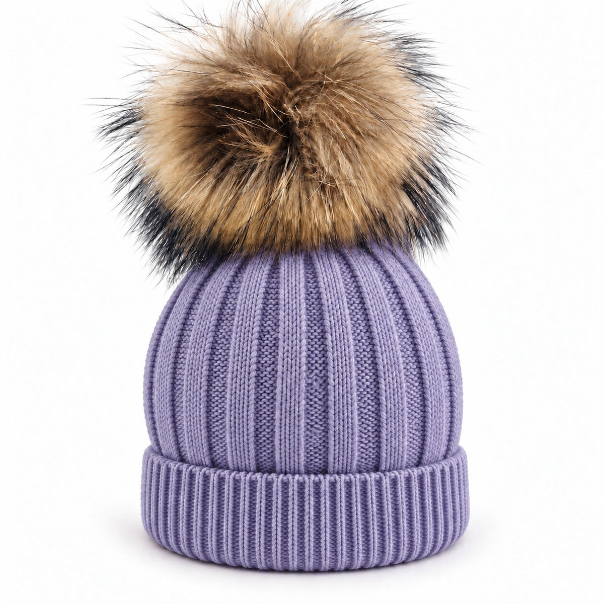 Cappello in lana merino e cashmere con ponpon Klaiadì KD470