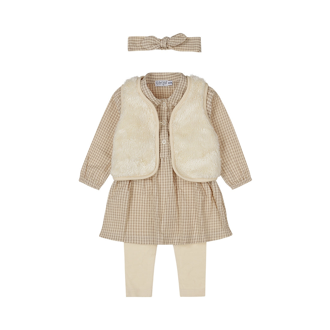 Completo per neonata tre pezzi Dirkje O56370