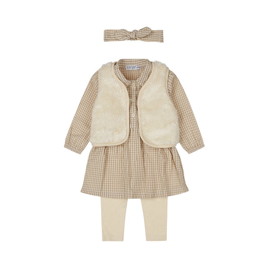 Completo per neonata tre pezzi Dirkje O56370