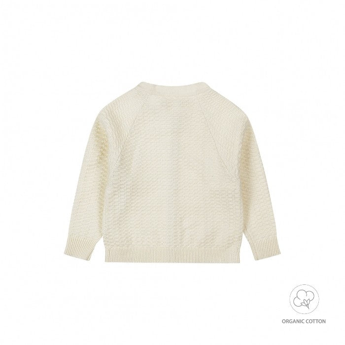 Cardigan neonato unisex in cotone biologico WN1256 Dirkje Noos