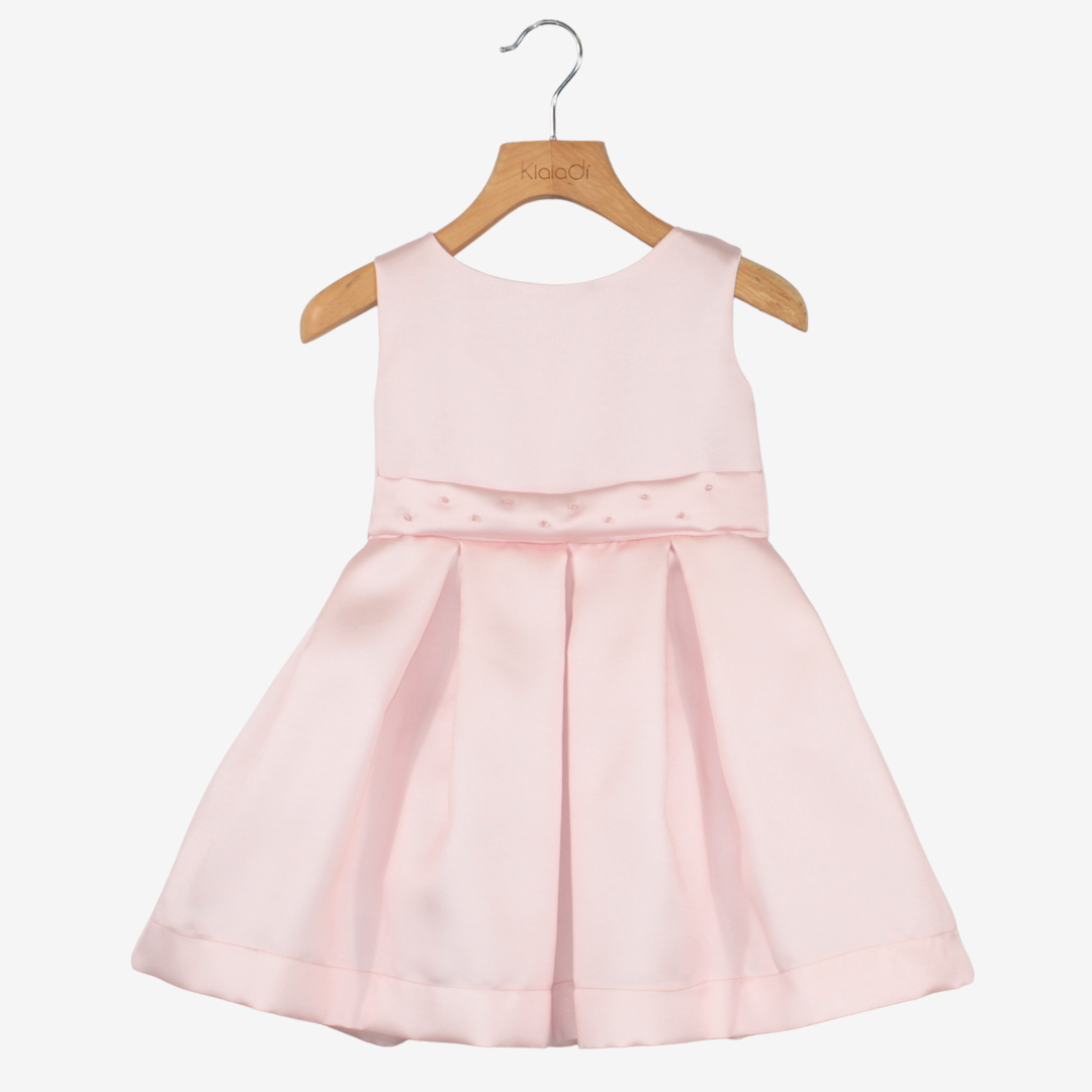 Abito cerimonia con fiocco per bambina e ragazza Klaiadì KD21788