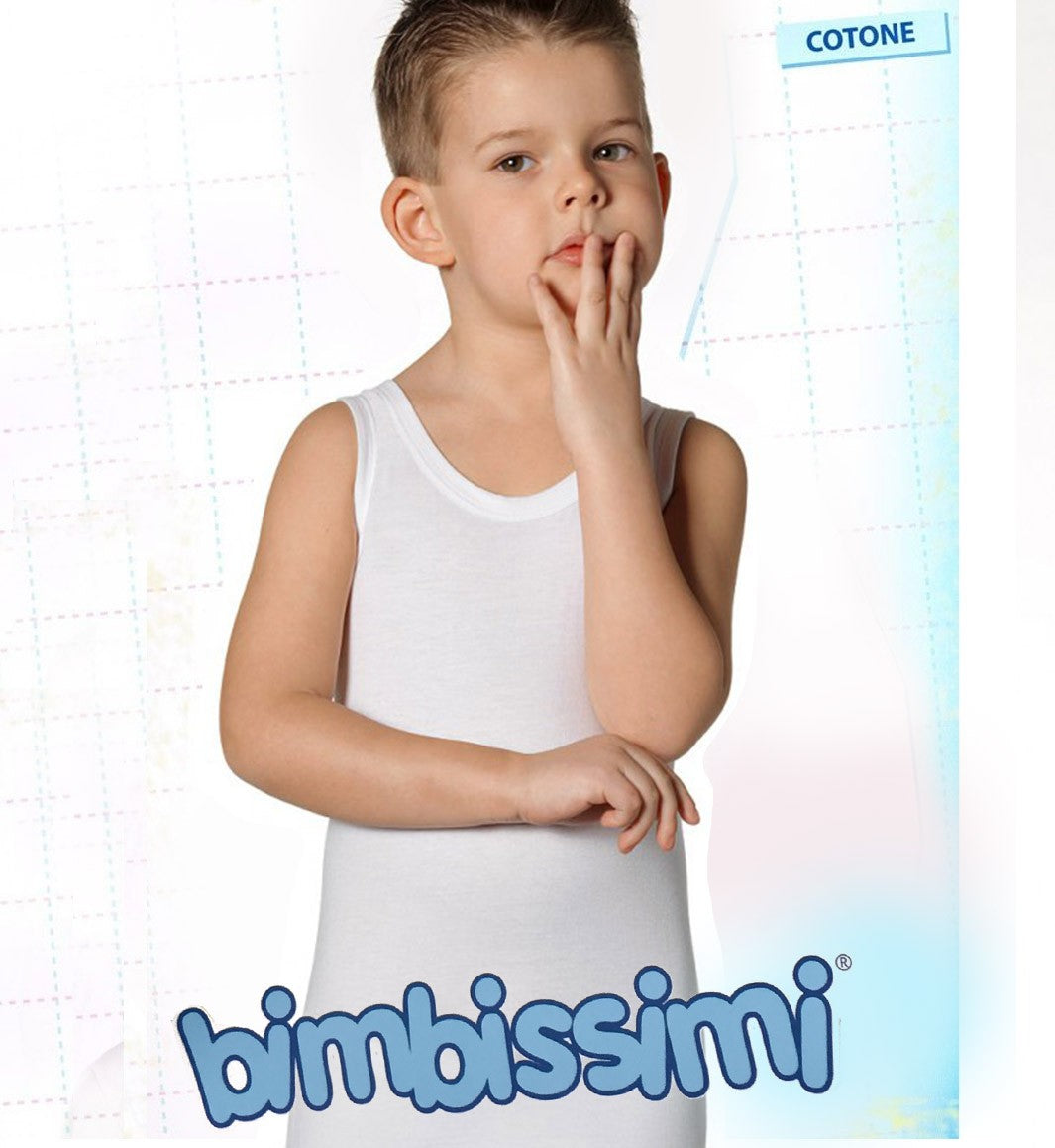 Canotta spalla larga baby/junior Bimbissimi VL61R