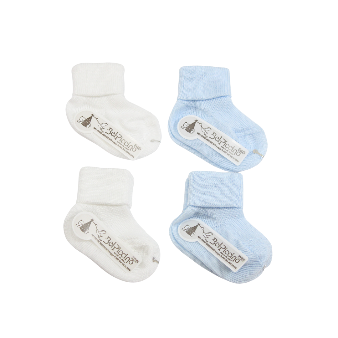 Baby boy and baby girl birth sock 4100T Bel Piccino