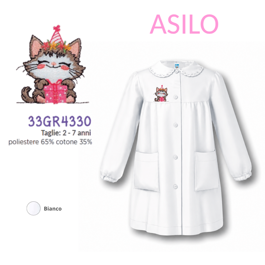 Grembiule Asilo Femmina Siggi 33Gr4330 Bnc