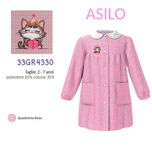 Grembiule Asilo Femmina Siggi 33Gr4330 Qr