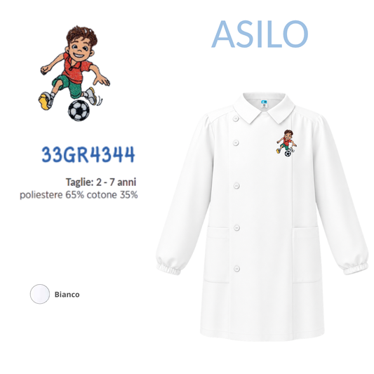 Grembiule Asilo Maschio Siggi 33Gr4344 Bnc