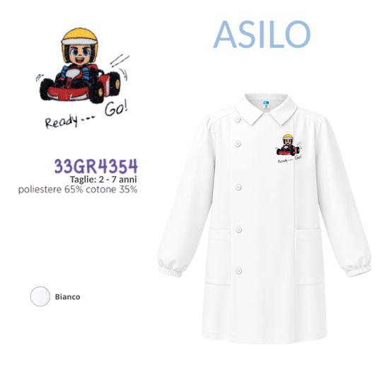 Grembiule Asilo Maschio Siggi 33Gr4354 Bnc