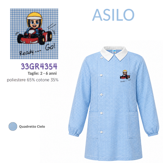 Grembiule Asilo Maschio Siggi 33Gr4354 QC