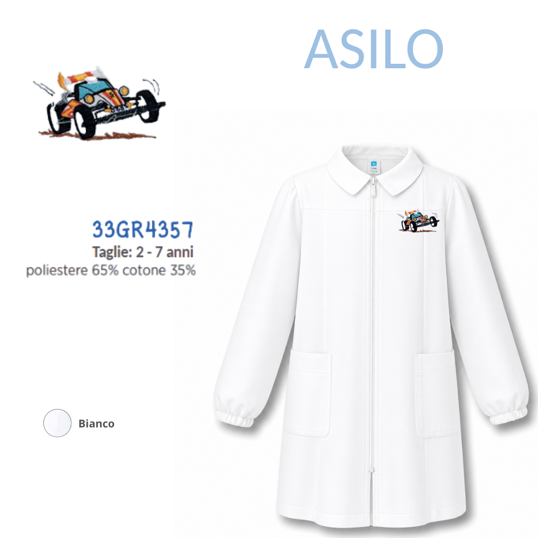 Grembiule Asilo Maschio Siggi 33Gr4357 Bnc