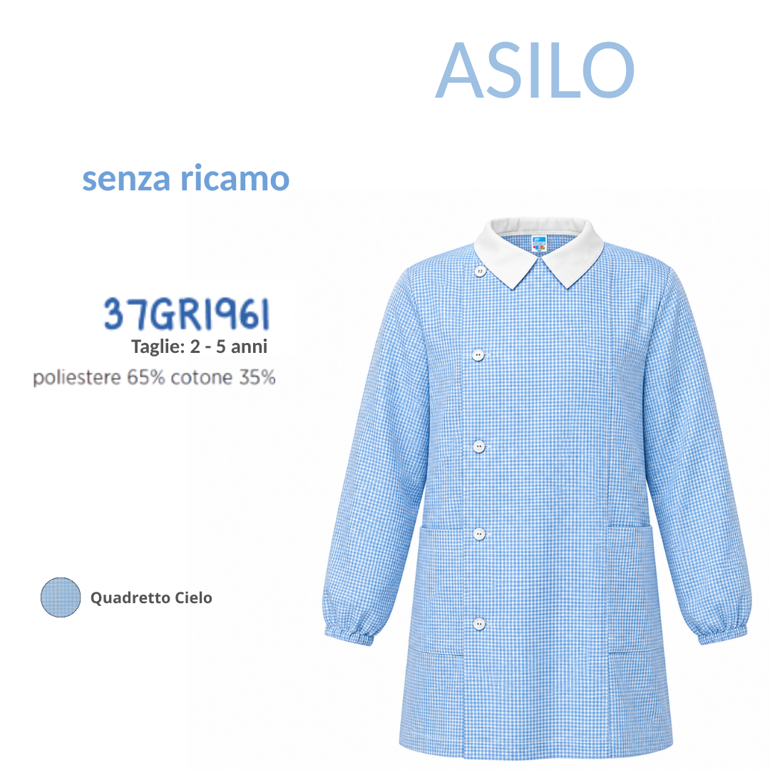 Grembiule Asilo Maschio Siggi 37Gr1961 Qc