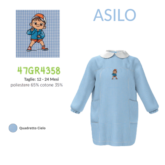 Grembiule Nido Maschio Siggi 47Gr4358 Qc