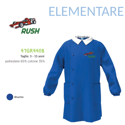 Grembiule Scuola Elementare Maschio Siggi 47GR4408 Bluette