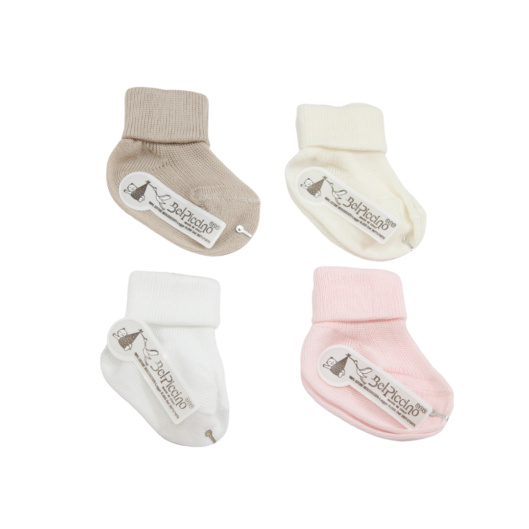 Baby boy and baby girl birth sock 4100T Bel Piccino
