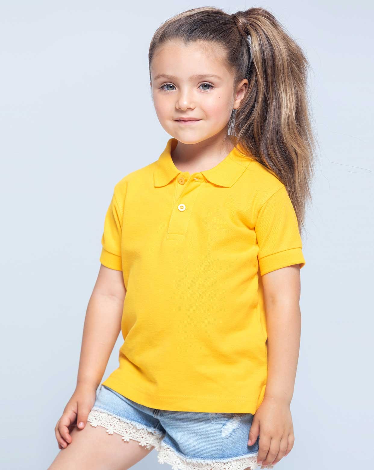 Polo basic M/M bambino bambina JHK M210