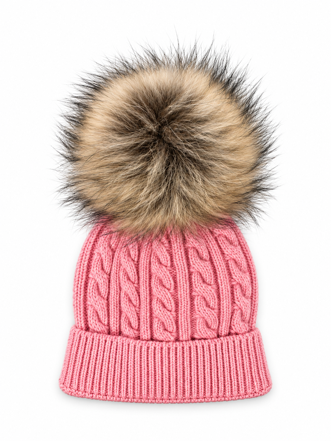 Cappello in lana merino e cashmere con ponpon Klaiadì KD472
