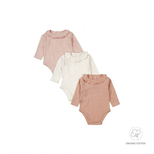 Body Neonata in cotone biologico Dirkje WN1201