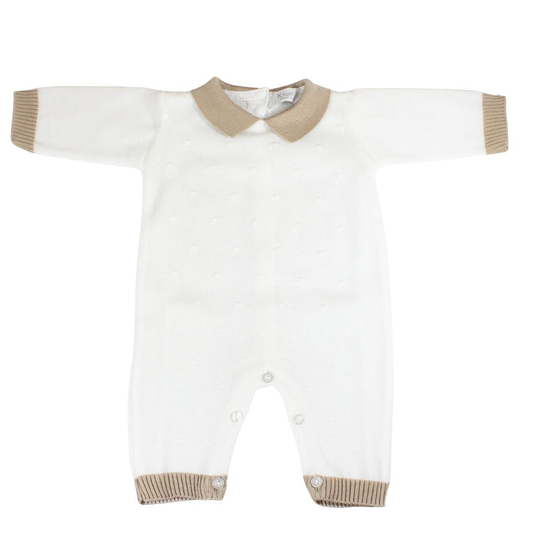 Tutina per neonato corredino in filo di cotone Klaiadì K176TF