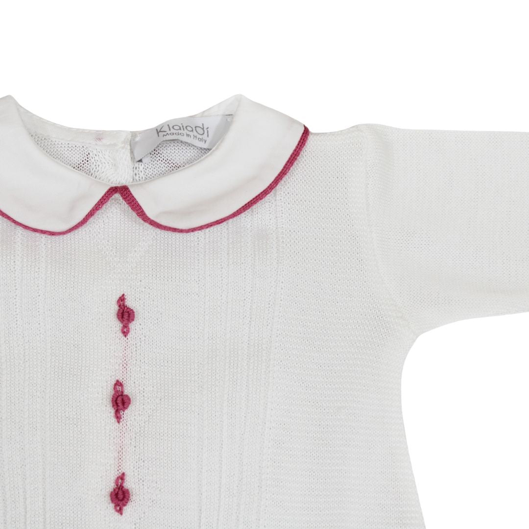 Completo corredino per neonata in filo Klaiadì K160CL