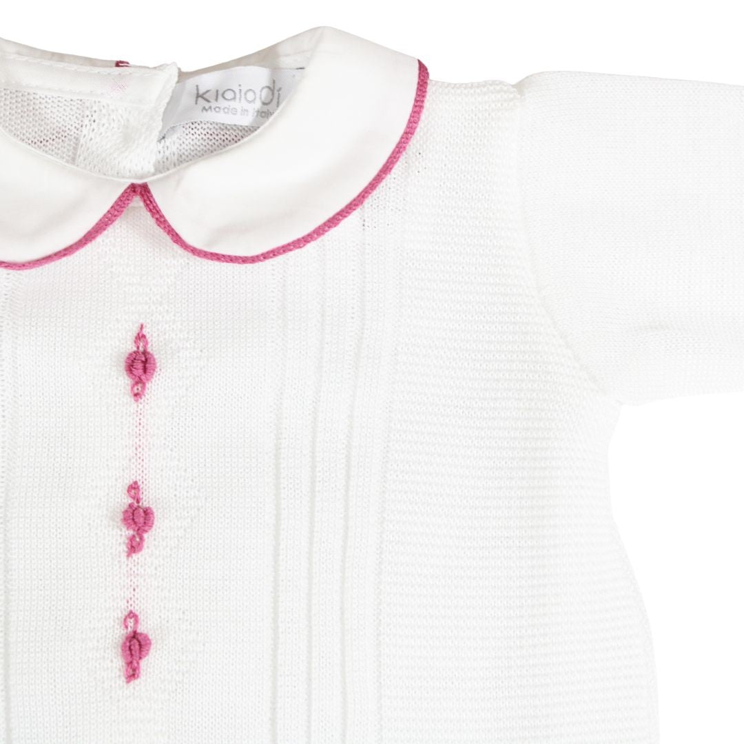 Tutina corredino per neonata in filo Klaiadì K160TF