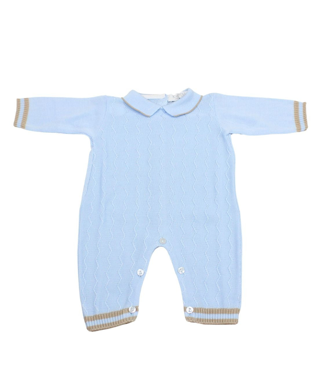 Tutina corredino in filo di cotone neonato Klaiadì K175TF