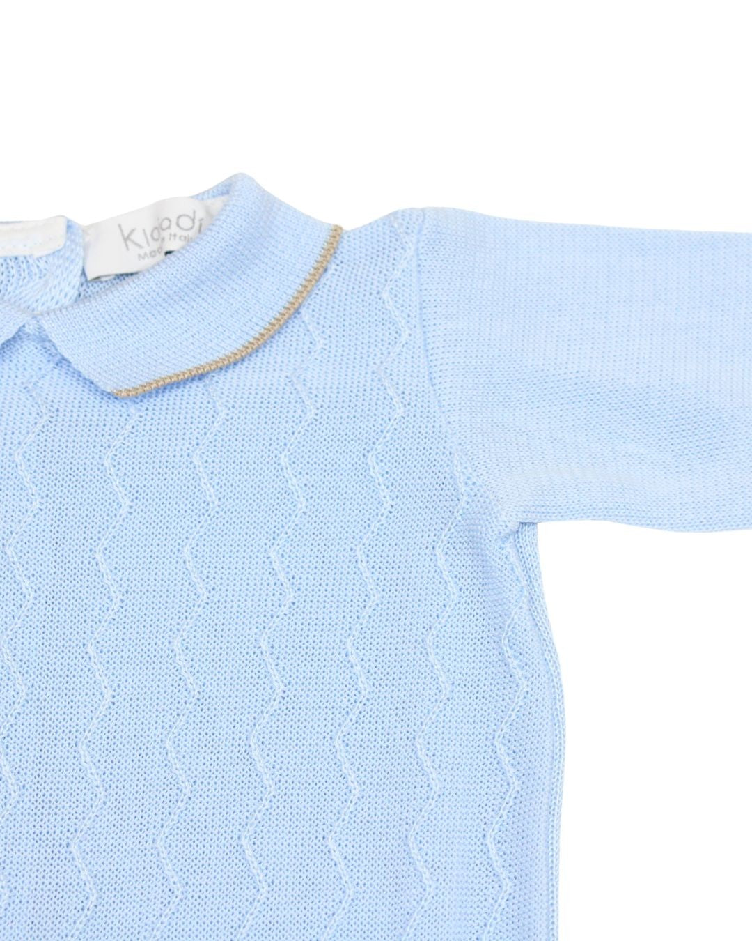 Tutina corredino in filo di cotone neonato Klaiadì K175TF